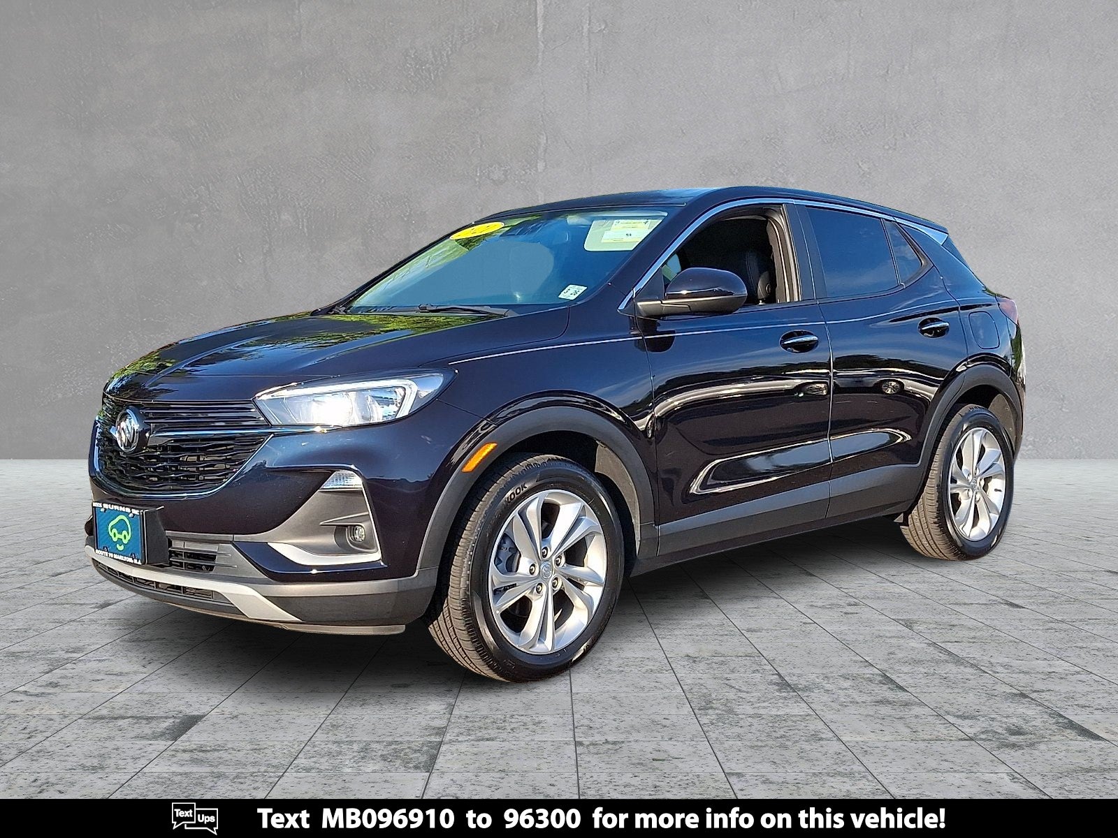 2021 Buick Encore GX Preferred in Dark Moon Blue Metallic — front three-quarter view